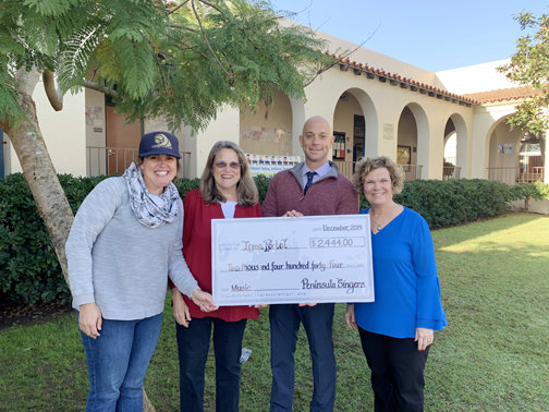 Peninsula Singers raise funds for Loma Portal music program