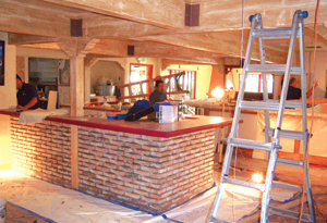 Point Loma sporting restaurant remodels