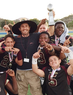 Point Loma Pop Warner team wins title