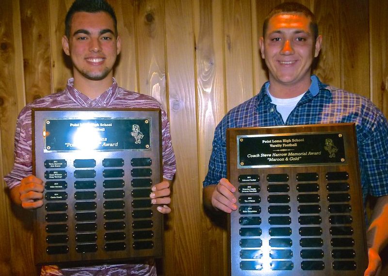 Pointers football players awarded year-end honors