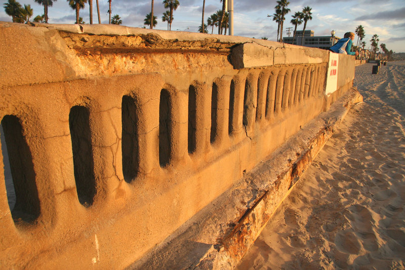 Iconic seawall poised for facelift