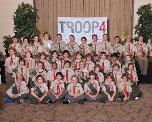 Troop 4 looks back on a century — and ahead to the next one — with centennial celebration