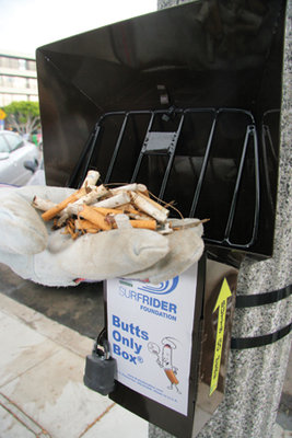 No butts about it: Community groups gather funds, plan placement of additional new ash cans